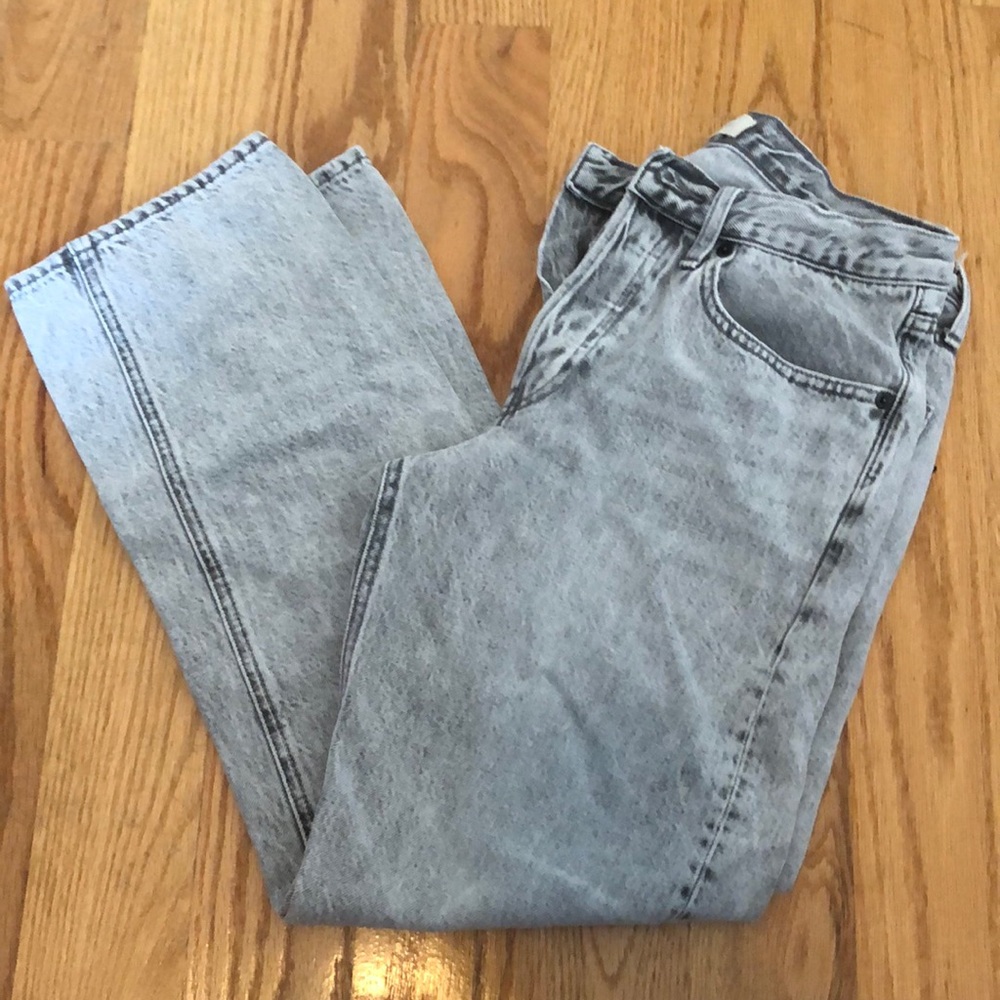 Gap vintage straight grey jeans, 26R